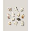 imageLenox 6361265 Snoopy ampamp Friends 11Piece Christmas Tree Ornament Set Display Stand12Piece Ornament Set  Trick or Treat