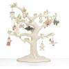imageLenox 6361265 Snoopy ampamp Friends 11Piece Christmas Tree Ornament Set Display StandOrnament Tree  Ivory