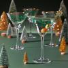 imageLenox 849605 Holiday 4Piece Highball Glass Set Christmas Dinnerware Hosting1Martini Glasses  Set of 4