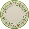 imageLenox 863668 Holiday 4Piece Melamine Accent Plate Set 12 cubic inches Christmas Dinnerware Hosting155 LB