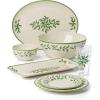 imageLenox 863669 Holiday 4Piece Melamine Dinner Plate Set Christmas Dinnerware Hosting220 LB
