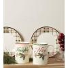 imageLenox 870006 Hosting The Holidays Wine Coaster ampamp Stopper Set Christmas ThemeNaughty  Nice Mug Set