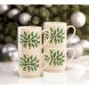imageLenox 870006 Hosting The Holidays Wine Coaster ampamp Stopper Set Christmas ThemeStackable Mugs
