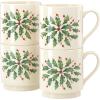imageLenox 870006 Hosting The Holidays Wine Coaster ampamp Stopper Set Christmas ThemeStackable Mugs