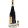 imageLenox 870006 Hosting The Holidays Wine Coaster ampamp Stopper Set Christmas ThemeWine Coaster  Stopper