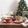 imageLenox 883431 Holiday Place Setting Bowl Red ampamp Green Christmas Dinnerware1162