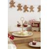 imageLenox 886642 Holiday Bakeshop Cupcake Candy Dish Christmas Hosting2Tiered Server