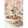 imageLenox 886642 Holiday Bakeshop Cupcake Candy Dish Christmas HostingBowl  Snowman