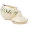 imageLenox 886642 Holiday Bakeshop Cupcake Candy Dish Christmas HostingCookie Jar  Ornament