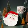 imageLenox 886642 Holiday Bakeshop Cupcake Candy Dish Christmas HostingCookies for Santa 2Piece Set