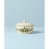 imageLenox 886642 Holiday Bakeshop Cupcake Candy Dish Christmas HostingCovered Casserole