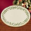 imageLenox 886642 Holiday Bakeshop Cupcake Candy Dish Christmas HostingOval Platter