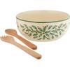 imageLenox 886642 Holiday Bakeshop Cupcake Candy Dish Christmas HostingSalad Bowl with Servers