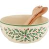 imageLenox 886642 Holiday Bakeshop Cupcake Candy Dish Christmas HostingSalad Bowl with Servers
