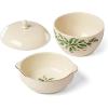 imageLenox 886642 Holiday Bakeshop Cupcake Candy Dish Christmas HostingStackable Bowls