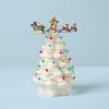imageLenox 893625 Advent Calendar Tree ampamp Ornaments 25Piece Set Christmas ampamp Holiday DecorTree  Flying Santa