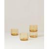 imageLenox 894462 Tuscany Classics Stackable 4Piece Tall Glasses Blue 14 ozShort Glasses  Set of 4  Amber