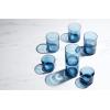 imageLenox 894462 Tuscany Classics Stackable 4Piece Tall Glasses Blue 14 ozShort Glasses  Set of 4  Blue