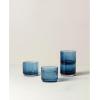 imageLenox 894462 Tuscany Classics Stackable 4Piece Tall Glasses Blue 14 ozShort Glasses  Set of 4  Blue