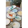 imageLenox 894462 Tuscany Classics Stackable 4Piece Tall Glasses Blue 14 ozShort Glasses  Set of 4  Green