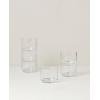 imageLenox 894462 Tuscany Classics Stackable 4Piece Tall Glasses Blue 14 ozShort Glasses  Set of 6