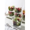 imageLenox 894462 Tuscany Classics Stackable 4Piece Tall Glasses Blue 14 ozShort Glasses  Set of 6