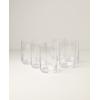 imageLenox 894462 Tuscany Classics Stackable 4Piece Tall Glasses Blue 14 ozStackable Coolers  Set of 6 Clear