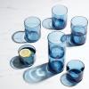 imageLenox 894462 Tuscany Classics Stackable 4Piece Tall Glasses Blue 14 ozTall Glasses  Set of 4  Blue