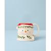 imageLenox 895044 Holiday Santa Mug Multicolor 16 oz Christmas DrinkwareSnowman Mug