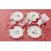 imageLenox 897217 Snoopy Valentines Day Accent Plates Set Of 4 Assorted