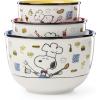 imageLenox 897579 Chef Snoopy 3Piece Bowl Set