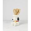 imageLenox 897681 Chef Snoopy Figural Utensil Crock 4Piece Set