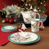 imageLenox Chirp 4Piece Place Setting 51 LB MultiSeasonal Salad Plate