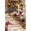 imageLenox Holiday Plaid Dinner Plates Set of 4 602 Red ampamp Green12Piece Dinnerware Set
