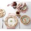 imageLenox Holiday Plaid Dinner Plates Set of 4 602 Red ampamp GreenAccent Plates  Set of 4