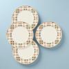 imageLenox Holiday Plaid Dinner Plates Set of 4 602 Red ampamp GreenDinner Plates  Set of 4