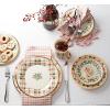 imageLenox Holiday Plaid Dinner Plates Set of 4 602 Red ampamp GreenMugs  Set of 4
