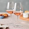 imageLenox Signature Series Warm ampamp Cool Region Wine Glasses 176 ClearWarm Region Wine Glasses  Set of 2