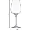 imageLenox Tuscany Classics 4piece Bordeaux Glass Set 335 LB Clear255 LB