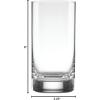 imageLenox Tuscany Classics 4piece Bordeaux Glass Set 335 LB Clear4 Count Pack of 1