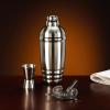 imageLenox Tuscany Classics StainlessSteel Shaker SetShaker with StrainerJig