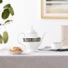 imageLenox Vintage Jewel 5 Piece Boxed Set White DinnerwareTeapot with Lid