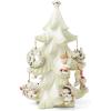 imageLenox 6361265 Snoopy ampamp Friends 11Piece Christmas Tree Ornament Set Display Stand10Piece Ornament Set  Snoopy and Friends