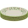 imageLenox 863668 Holiday 4Piece Melamine Accent Plate Set 12 cubic inches Christmas Dinnerware Hosting155 LB