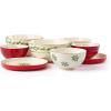 imageLenox 883431 Holiday Place Setting Bowl Red ampamp Green Christmas Dinnerware1162