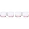 Stackable Short Glasses  Set of 4 (Blush)