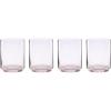Stackable Tall Glasses  Set of 4 (Blush)