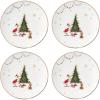 imageLenox 895052 Merry Grinchmas Dinner Plates Set Of 4 Green 1075 Christmas Drinkware Holiday Hosting