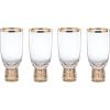 imageLenox 897409 Tuscany Classics Gold Frost AllPurpose Glasses Set of 44 Count