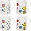imageLenox 897580 Chef Snoopy Mugs Set Of 4
